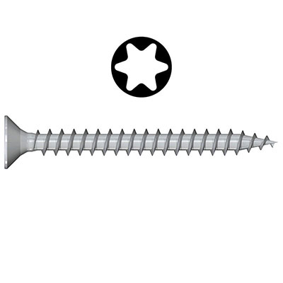 REISSER - Vis bois RETINOX®2 PLUS inox A2 - Torx® - tête fraisée FT ø 4 x L. 50mm - vendu par 200