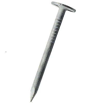 Pointes acier galvanisé à tête plate extra large ø  17mm x L.35mm- boîte de 1kg