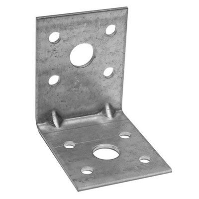 SIMPSON - Equerre d'assemblage EA galva Ep. 2 x l. 40 x L. 40 x H. 60mm