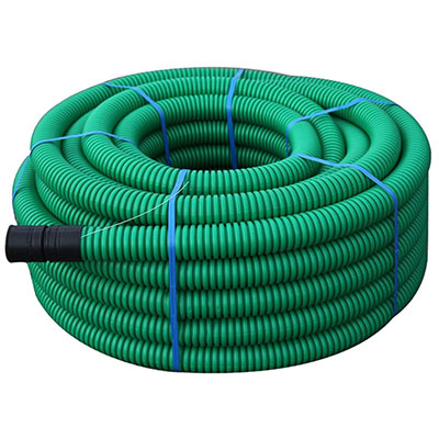 TUBULEX - Gaine TPC réseau télécommunication NF - vert - ø 40mm x L. 25m