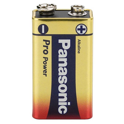 Pile PANASONIC Pro Power 6LR61 - 9V - vendu à l'unité