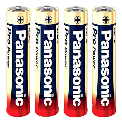 Piles PANASONIC Pro Power AAA LR3 - 1.5V - vendu par 4