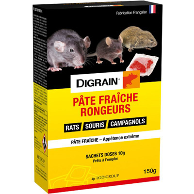 DIGRAIN® - Pâte fraîche rongeurs