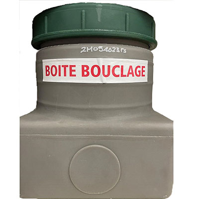 PROCAP - Regard de bouclage -  Hauteur: 410 mm - ø 280 mm