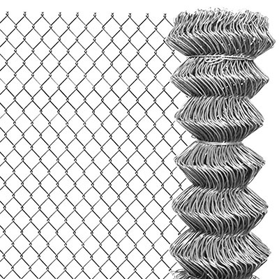 Grillage simple torsion - galva - ø 2mm x H. 2m - rouleau de 25m