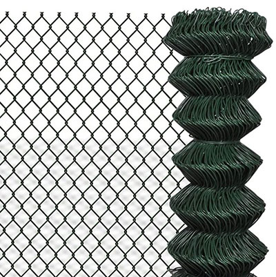 Grillage simple torsion - vert - ø 3mm x H. 1.50m - rouleau de 25m