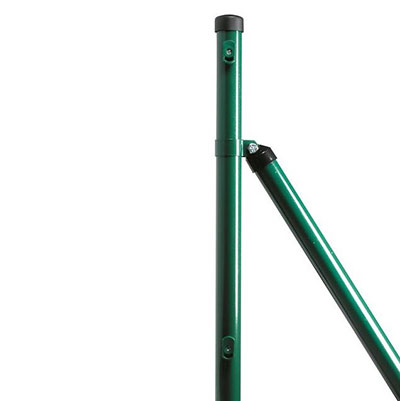 Jambe de force LUX ronde - vert - Haut. 1.80m