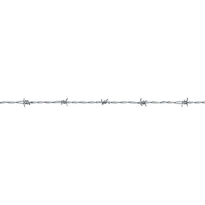 Ronce glidden MOTTO - 4 pictos tous les 10cm - galva - ø 2mm x L. 100m
