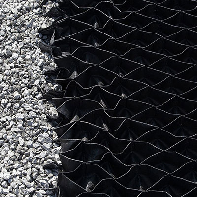 Géotextile stabilisateur de sol Bidim Accorder® - noir - l. 2.20 x L. 20m