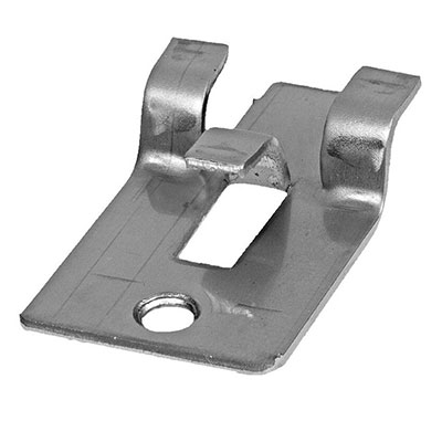 SILVADEC - Clip simple + vis inox pour terrasse - vendu par 30