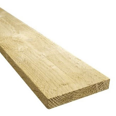 Latte pin traité - classe 3 - l. 50mm x L. 3m