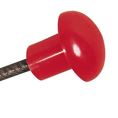 TALIAPLAST - Embouts de sécurité - rouge - ø 8 x 20mm - Vendu par 25
