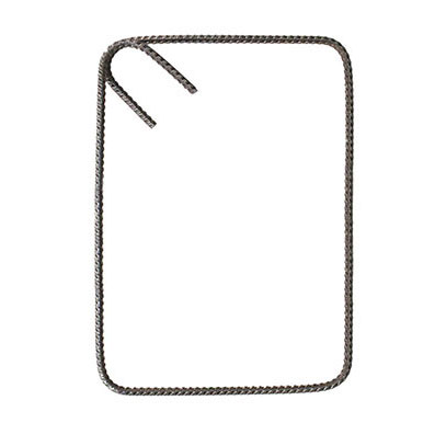 TREFIMA - Cadre pour armature 9 x 19cm acier ø 6mm