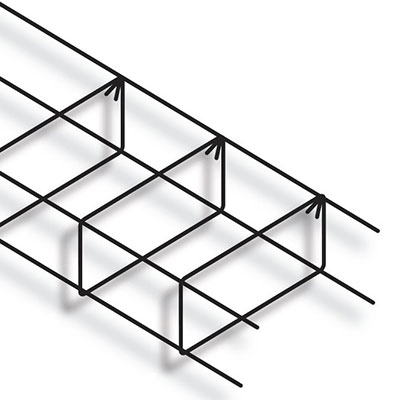 TREFIMA - Longrine LGA 08x23 NF acier ø 10mm - mailles 80 x 230mm - Long. 600cm