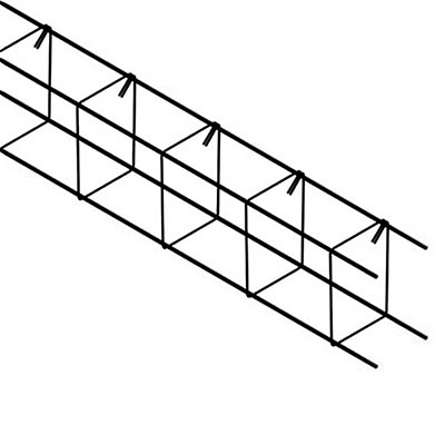 TREFIMA - Poteau PPA 08x13 NF acier ø 10mm - mailles 80 x 130mm - Long. 600cm