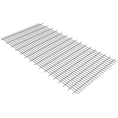 TREFIMA - Treillis soudé TV 155 NF acier ø 5mm - mailles 15 x 15cm - panneau l. 2.40 x L. 3.60m