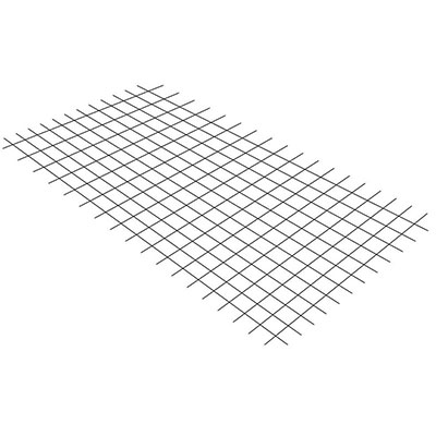 TREFIMA - Treillis soudé TV 208 NF acier ø 8mm - mailles 20 x 20cm - panneau 2.40 x L. 3.60m
