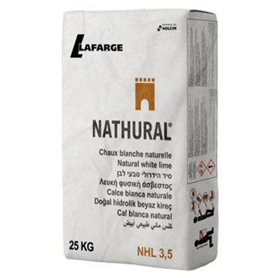 LAFARGE - Chaux hydraulique NATHURAL® - blanc - sac de 25kg