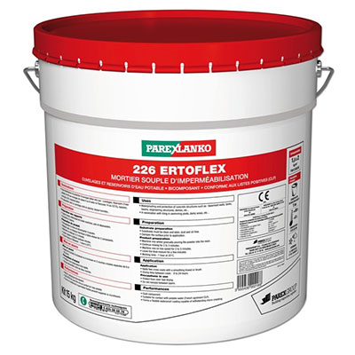 PAREXLANKO - Mortier 226 ERTOFLEX - gris - 15kg