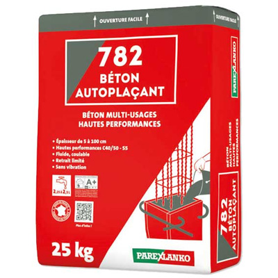 PAREXLANKO - Béton autoplaçant 782 C40/50 - sac de 25 kg
