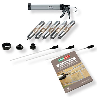 PAREXLANKO - Kit traitement anti-remontée d'humidité PARACREME STH