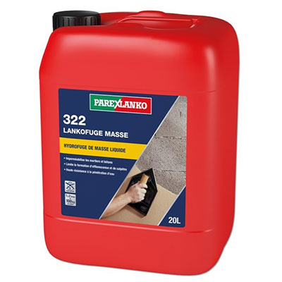 PAREXLANKO - Hydrofuge de masse liquide 322 LANKOFUGE MASSE - 20L