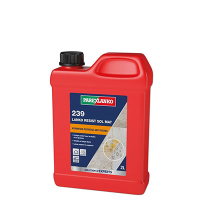 PAREXLANKO - Hydrofuge oléofuge anti-tâches 239 LANKO RESIST SOL MAT - 2L