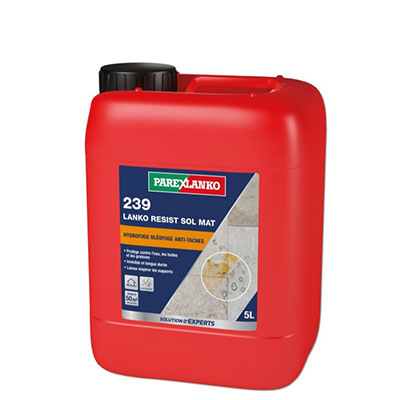 PAREXLANKO - Hydrofuge oléofuge anti-tâches 239 LANKO RESIST SOL MAT - 5L