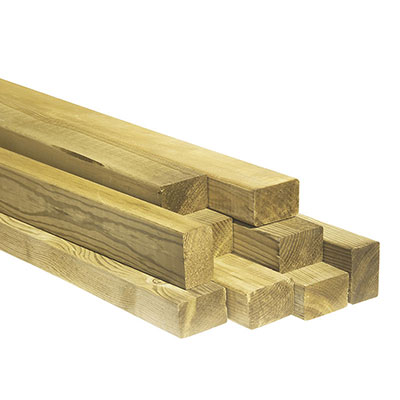 Liteau épicéa traité brut - classe3 - Ep. 48 x l. 60mm x L. 6m