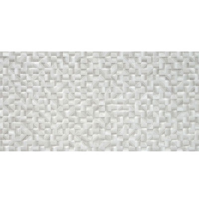 Faïence TALENT 25 x 50 cm mate - décor anpearl light - boîte de 1.625m²