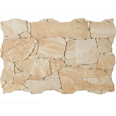 Faïence PEDRIZA ARENA 34 x 50 cm - beige effet  pierre  - boîte de 1.50m²