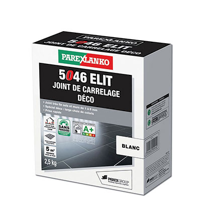 PAREXLANKO - Joint de carrelage 5046 ELIT - blanc - sac de 2.5kg