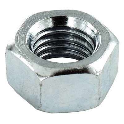 Ecrou hexagonal zingué ø 16mm - vendu à l'unité