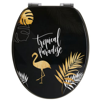 WIRQUIN - Abattant wc TROPICAL PARADISE