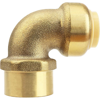 BOUTTE - Raccord TOUTUB coude femelle 15 x 21 ø14mm