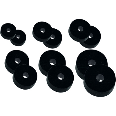 BOUTTE - Joints caoutchouc - Assortiment de 12 clapets percés