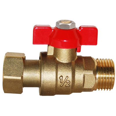 BOUTTE - Mini Vanne de départ de collecteur à écrou mobile Filetage mâle/femelle 20x27