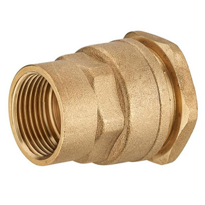 BOUTTE - Raccord laiton femelle 20x27 pour tube polyéthylène ø 25mm