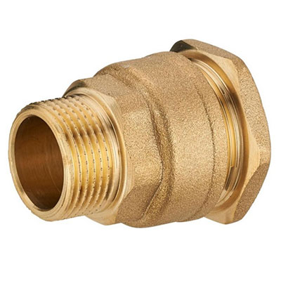 BOUTTE - Raccord laiton mâle 20x27 pour tube polyéthylène ø 25mm