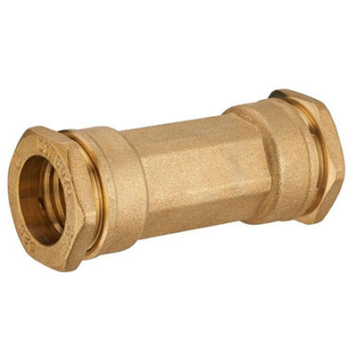 BOUTTE - Réparateur laiton pour tube polyéthylène ø 25 x L. 105mm