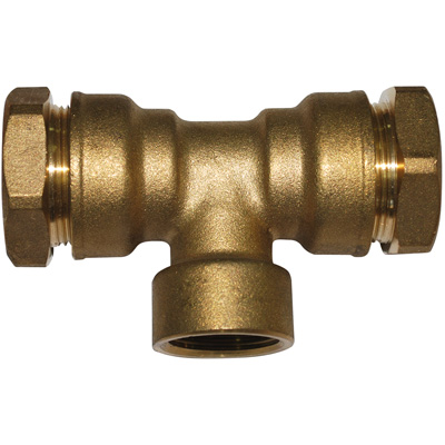 BOUTTE - Raccord laiton Té Femelle Ø25 F.20x27