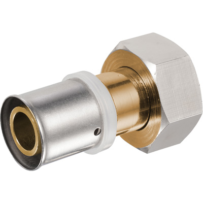 BOUTTE - Union femelle 20x27 à sertir multicouche à écrou mobile  Ø16mm