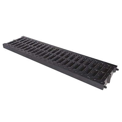 FIRST - Grille renforcée pour caniveau B-Tech - noir - l. 130 x L. 500mm