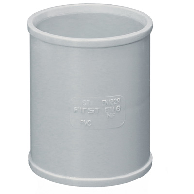 FIRST - Manchon avec butée femelle/femelle Ø 63-63 mm