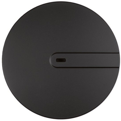 WIRQUIN - Dôme ABS SLIM + ø 118 mm - noir mat