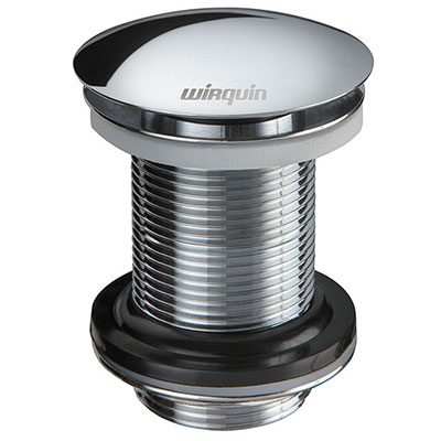 WIRQUIN - Bonde de lavabo DESIGN avec fermeture quick-clac ø 63 x H. 75mm
