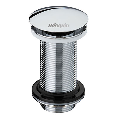 WIRQUIN - Bonde de lavabo DESIGN avec fermeture quick-clac ø 63 x H. 100mm