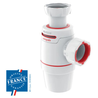 WIRQUIN - Siphon pour lavabo ø40mm x H. 145-205mm NF