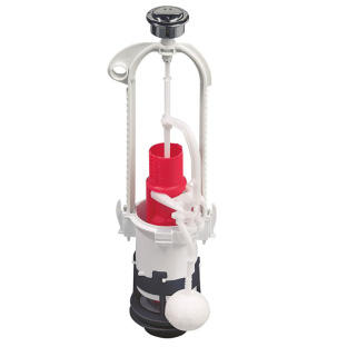 WIRQUIN - Mécanisme de wc MVB double chasse à étrier NF