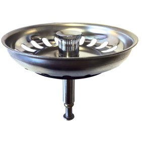 WIRQUIN - Panier pour bonde d'évier inox à commande à câble ø90 mm